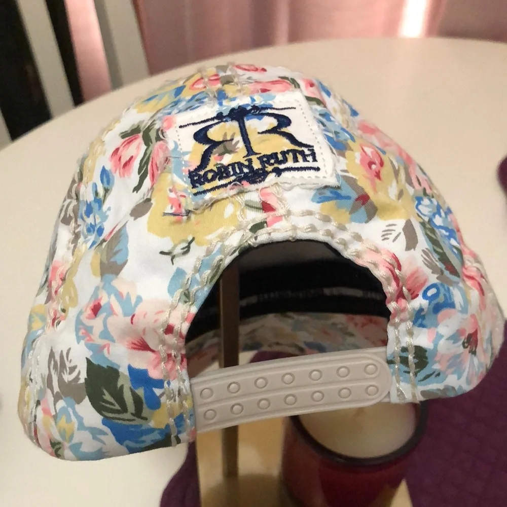 Robin Ruth Multicolor Floral New York Cap - Picture 4 of 4